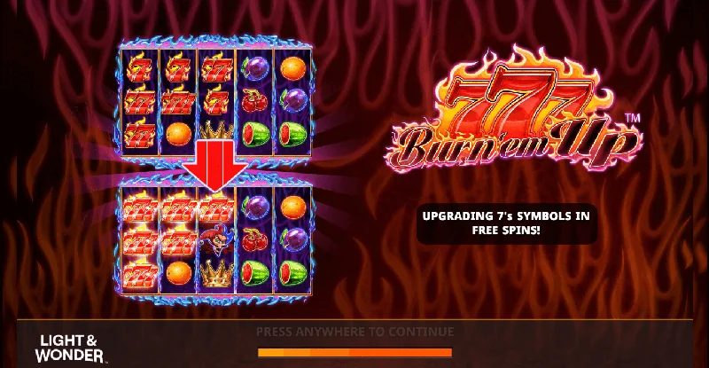 Zrzut ekranu 777 Burn 'Em Up