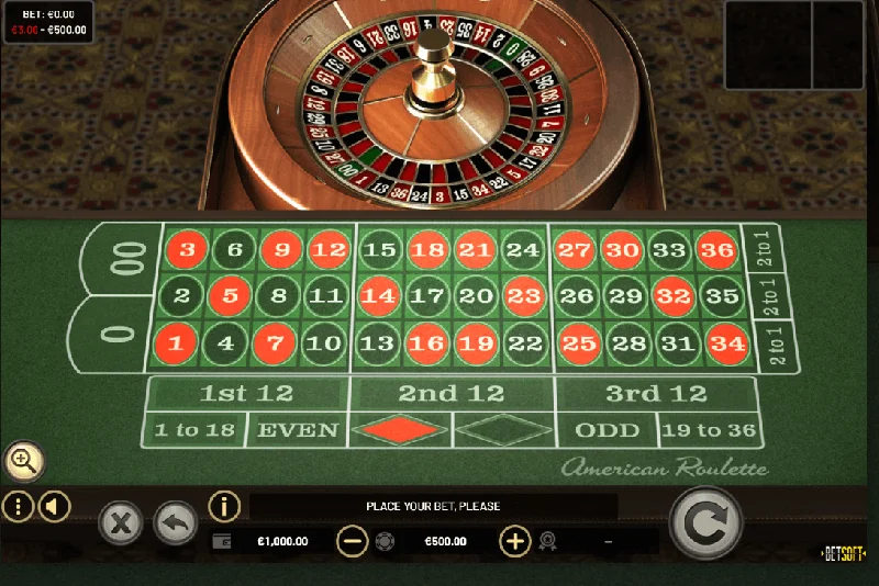 Zrzut ekranu American Roulette