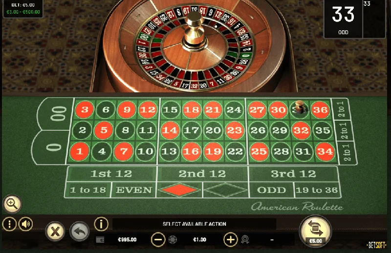Zrzut ekranu American Roulette
