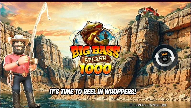 Zrzut ekranu Big Bass Splash 1000