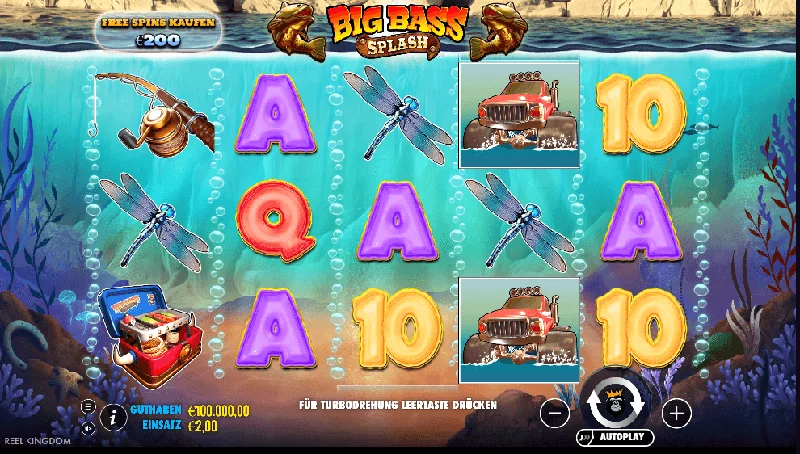 Zrzut ekranu Big Bass Splash