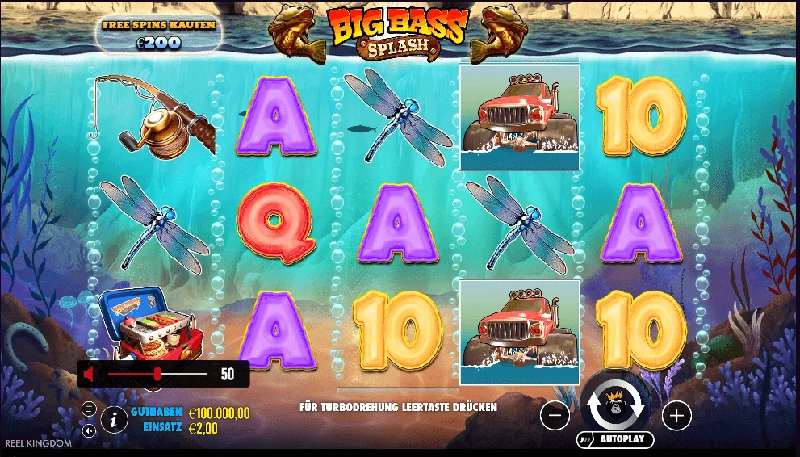 Zrzut ekranu Big Bass Splash