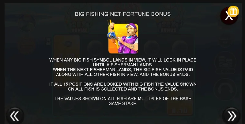 Zrzut ekranu Big Fishing Net Fortune
