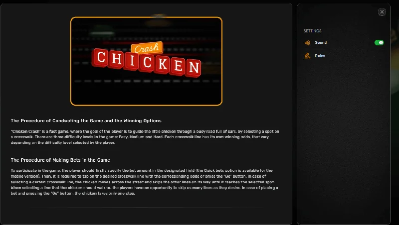 Zrzut ekranu Chicken Crash