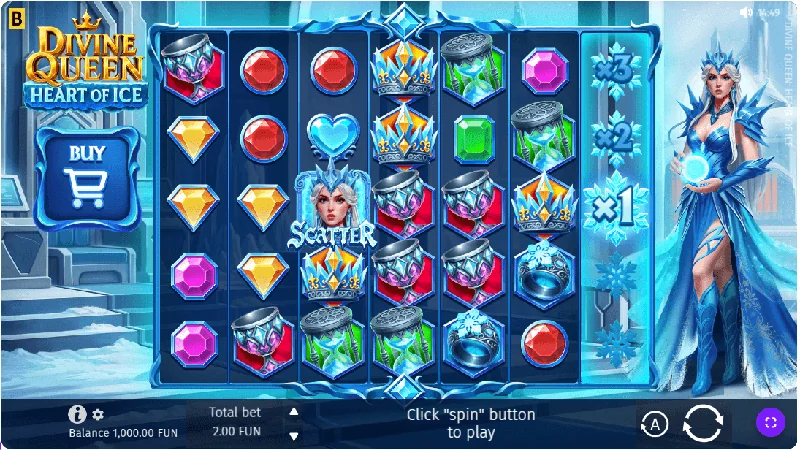 Zrzut ekranu Divine Queen Heart of Ice