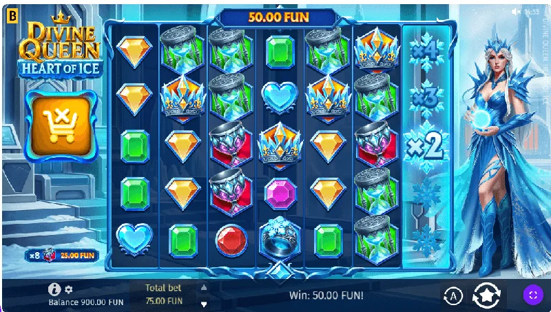 Zrzut ekranu Divine Queen Heart of Ice