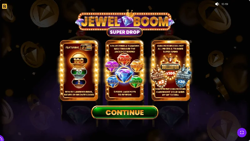 Zrzut ekranu Jewel Boom Super Drop