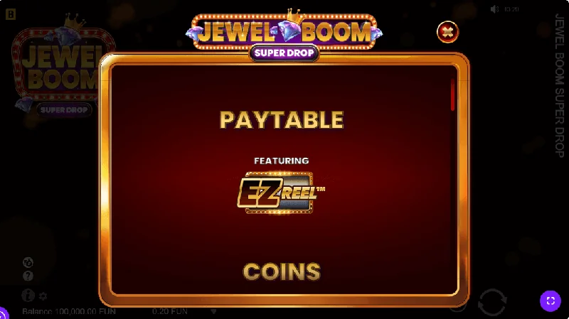 Zrzut ekranu Jewel Boom Super Drop