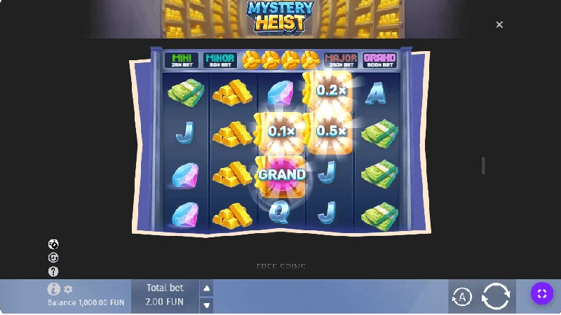 Zrzut ekranu Mystery Heist