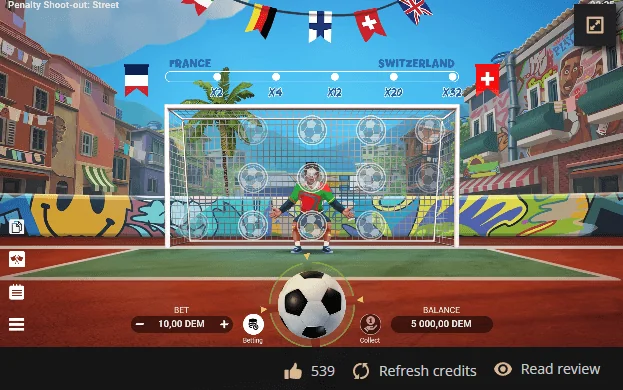 Zrzut ekranu Penalty Shoot-Out