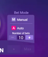 Zrzut ekranu Plinko