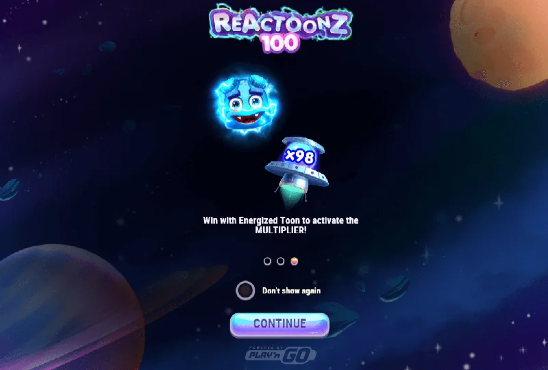Zrzut ekranu Reactoonz 100
