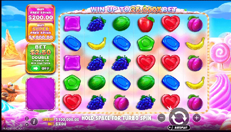 Zrzut ekranu Sweet Bonanza 1000
