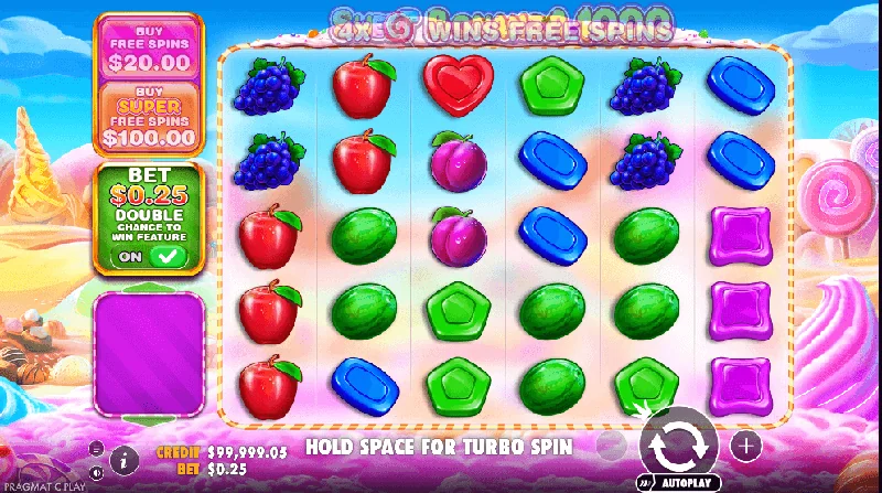 Zrzut ekranu Sweet Bonanza 1000