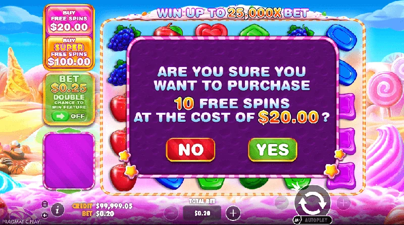 Zrzut ekranu Sweet Bonanza 1000