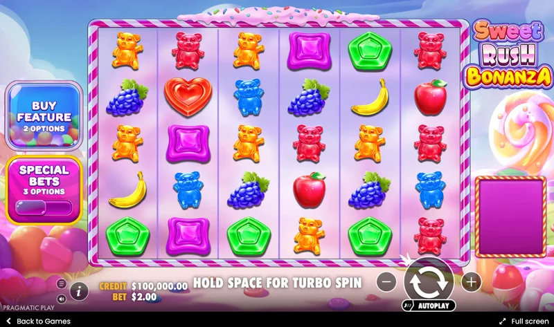 Zrzut ekranu Sweet Rush Bonanza