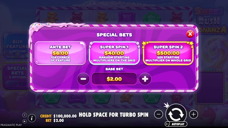 Zrzut ekranu Sweet Rush Bonanza
