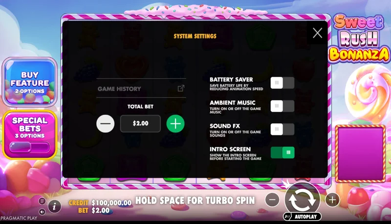 Zrzut ekranu Sweet Rush Bonanza