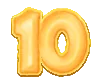 Symbol Liczby 10 Big Bass Splash 1000