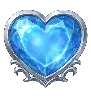 Symbol Niebieskiego Serca Divine Queen Heart of Ice