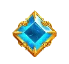 Symbol Niebieskiego Klejnotu Super Scatter w Gates of Olympus