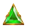 Symbol Zielonego Klejnotu Super Scatter w Gates of Olympus