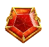 Symbol Czerwonego Klejnotu Super Scatter w Gates of Olympus