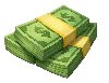 Symbol stosu gotówki Mystery Heist