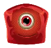 Symbol Czerwonego Jednooka w Reactoonz 100
