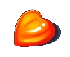 Symbol Pomarańczowego Serca Sugar Rush 1000