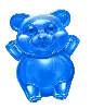 Symbol Niebieskiego Gumowego Misia Sweet Rush Bonanza
