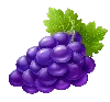 Symbol fioletowych winogron Sweet Rush Bonanza