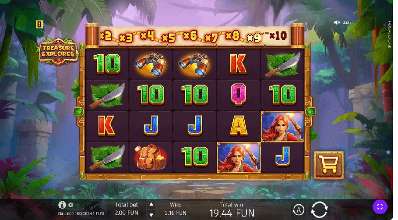 Zrzut ekranu Treasure Explorer