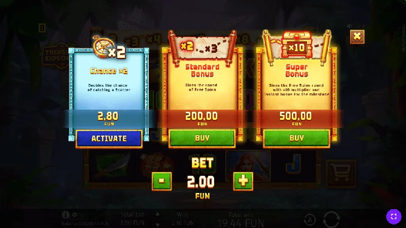 Zrzut ekranu Treasure Explorer