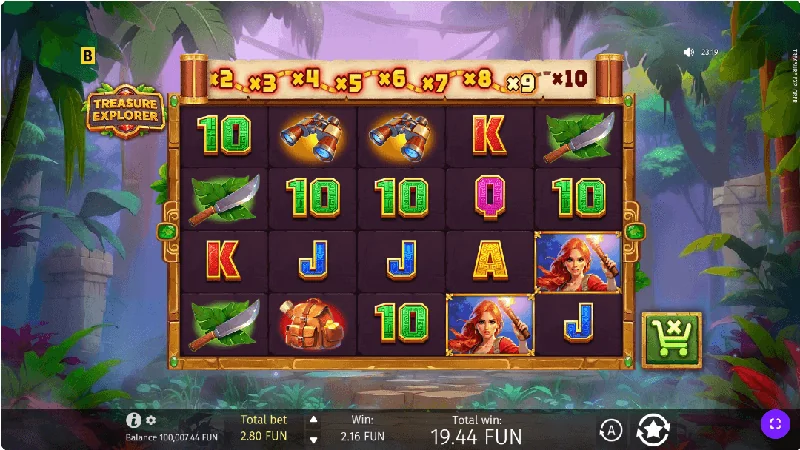 Zrzut ekranu Treasure Explorer