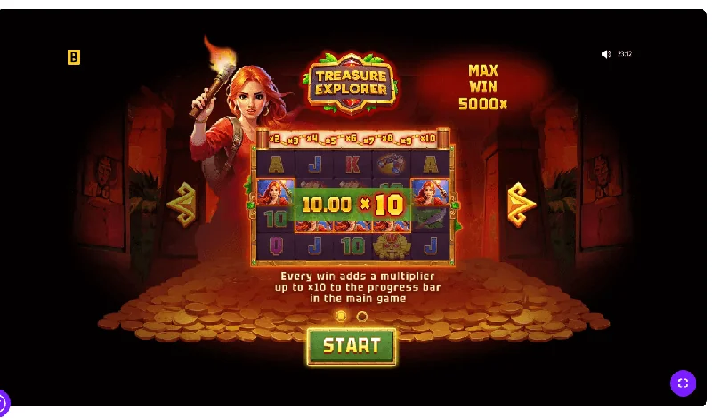 Zrzut ekranu Treasure Explorer