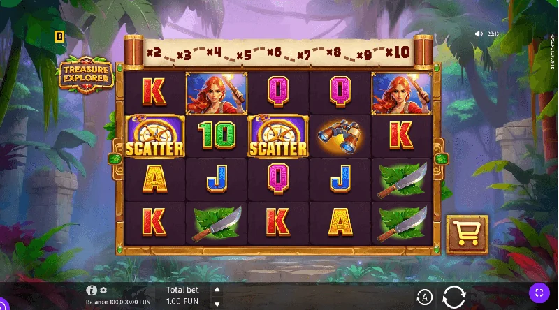 Zrzut ekranu Treasure Explorer