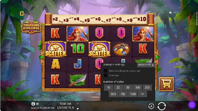 Zrzut ekranu Treasure Explorer
