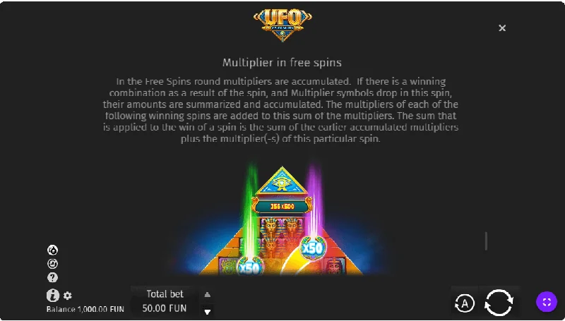 Zrzut ekranu UFO Pyramids