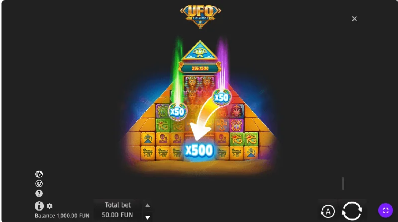 Zrzut ekranu UFO Pyramids